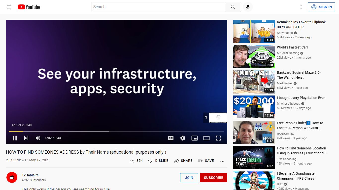 HOW TO FIND SOMEONES ADDRESS by Their Name (educational ... - YouTube